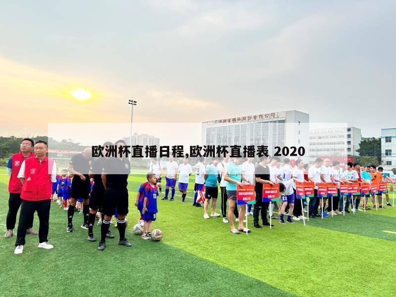 欧洲杯直播日程,欧洲杯直播表 2020