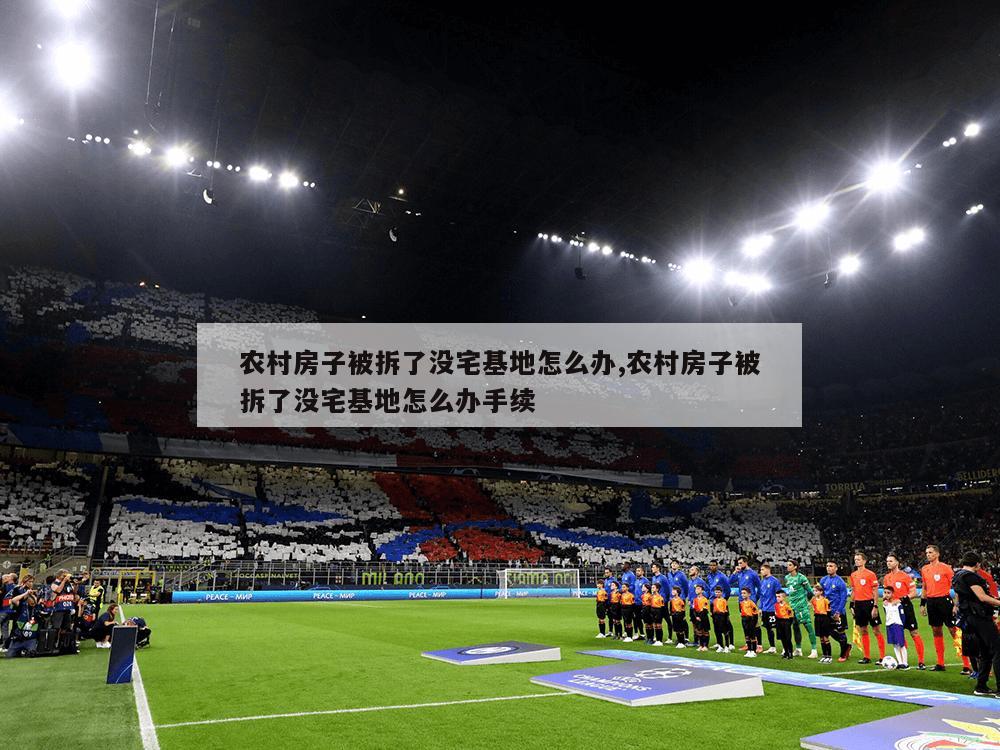 农村房子被拆了没宅基地怎么办,农村房子被拆了没宅基地怎么办手续