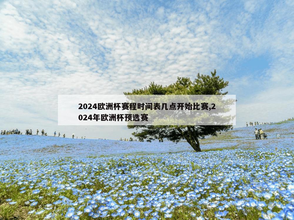 2024欧洲杯赛程时间表几点开始比赛,2024年欧洲杯预选赛